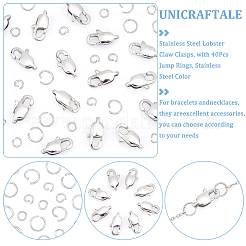 16 шт. карабины из нержавеющей стали 304&nbsp;DIY-UN0004-95