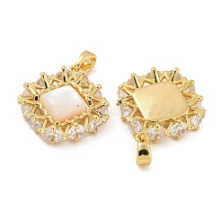 Латунные подвески из ракушек KK-G490-39G