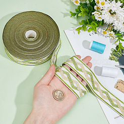 Полиэфирная жаккардовая лента в форме ромба OCOR-WH0078-150