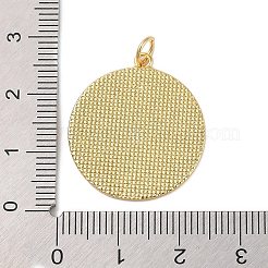 Подвески из латуни с эмалью в стойку&nbsp;KK-P261-05D-G