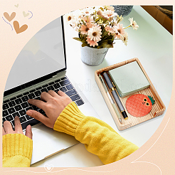 Держатель для заметок из соснового дерева&nbsp;AJEW-WH0475-83