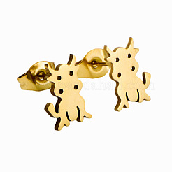 Ohrstecker aus 304 Edelstahl für Damen&nbsp;WG79C8C-01