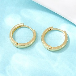 Латунные серьги обруча&nbsp;EJEW-A156-09B-G