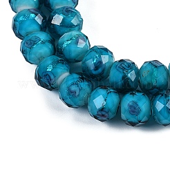 Ручной золотой песок бусины бисер нитей LAMP-R141-10mm-26