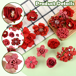 3 сумка 3 стиля тканевый цветок&nbsp;DIY-SP0005-72D