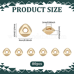 80 шт. Латунные дистанционные бусины&nbsp;KK-PH0011-08