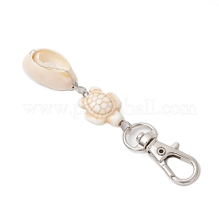 Decorazioni pendenti in conchiglia di ciprea naturale&nbsp;HJEW-JM03316-02