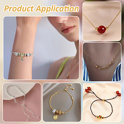 4 шт. 925 бусины-разделители из стерлингового серебра&nbsp;STER-BC0003-50P