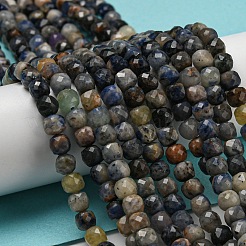 Природный содалит бисер нитей G-A097-D01-06