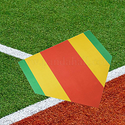 Diatomea con tapetes de béisbol de goma&nbsp;AJEW-CN0007-292A