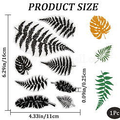 Прозрачные силиконовые штампы&nbsp;DIY-WH0504-51A