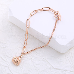 Из нержавеющей стали шарм браслеты ZH9600