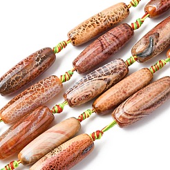 Природные пожары треск агат бисер нитей&nbsp;G-P605-E01-01