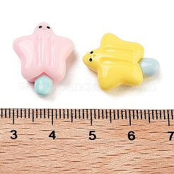 Cabochons décodés alimentaires imitation résine opaque&nbsp;RESI-H165-10