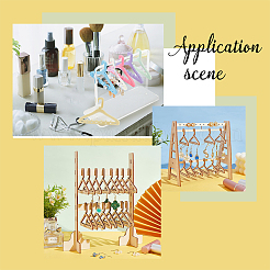 32шт. 8-х цветная мини-подвеска для сережек из акрила с 8 отверстиями EDIS-PH0001-85