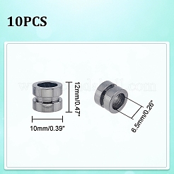 Бусины из нержавеющей стали 304&nbsp;STAS-F123-02B