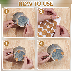 20 лист пробковых этикеток&nbsp;AJEW-BC0009-59