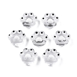 Прозрачные бусины из акриловой эмали&nbsp;TACR-G040-04