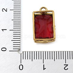 Подвески из нержавеющей стали 304 со стразами&nbsp;LS-STAS-M084-06G-01