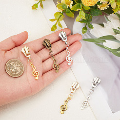 Ползунки на молнии из сплава PALLOY-PH01591-11