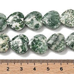 Натуральные зеленые пятна яшмовых нитей&nbsp;G-A309-A20-01