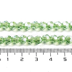 Гальванизируйте прозрачное стекло бисер нитей&nbsp;LS-EGLA-A035-T6mm-A09