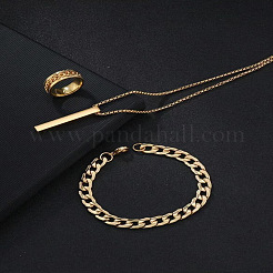 Ожерелья из сплава с кубовидными подвесками&nbsp;FS-WG20982-03