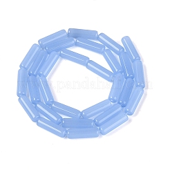 Fili di perline giada di vetro imitato&nbsp;GLAA-N070-01A-B04