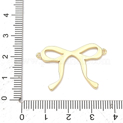 Латунные звенья в виде бантика&nbsp;KK-B170-07G