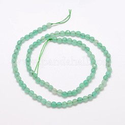 Природные Агат бисера нити&nbsp;G-G882-4mm-A01-4