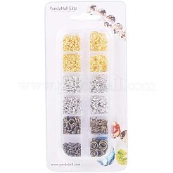 Открытые прыжковые кольца латунные прыжковые кольца KK-PH0034-93