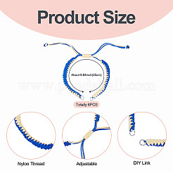 Fabrication de bracelets en fil de nylon&nbsp;AJEW-TAC00105