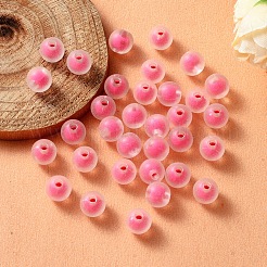 Прозрачные акриловые бусины X-TACR-S135-001