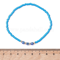 Perles de rocaille de verre étirer bracelets&nbsp;BJEW-MZ00323-02