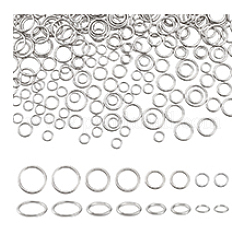 4 стиль сплав закрытые соединительные кольца FIND-PH0026-79