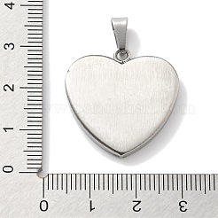 Рождественские эмалевые подвески из нержавеющей стали 304 STAS-Z098-36P