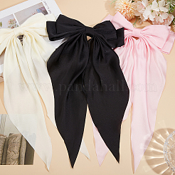 Тканевые заколки для волос с большим бантом AJEW-CP0008-41A-02