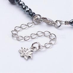 Чакра ювелирные изделия йога NJEW-JN01947-01