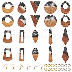 Набор для изготовления геометрических сережек своими руками&nbsp;DIY-TA0005-36