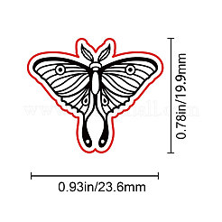 ワックスシーリング封筒ギフトシール  黄色の白檀と  虫柄  89~90mm&nbsp;AJEW-WH0192-072