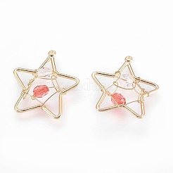 Латунные подвески&nbsp;KK-F755-24G-02-NF