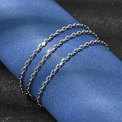 12 collier en acier inoxydable 304 pour hommes et femmes&nbsp;NJEW-H093-21P-02