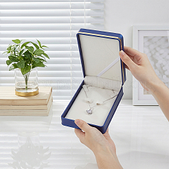 Coffrets cadeaux à rabat en simili cuir uni&nbsp;CON-WH0095-238B-03