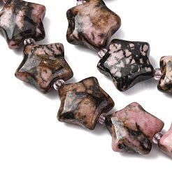 Natur Rhodonit Perlen Stränge&nbsp;G-K359-E08