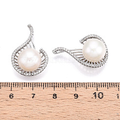 Подвески из натурального пресноводного жемчуга&nbsp;LS-PEAR-N020-07P