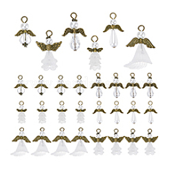 48 шт. 6 стиля подвески из акрила и сплава PALLOY-PH01800-02