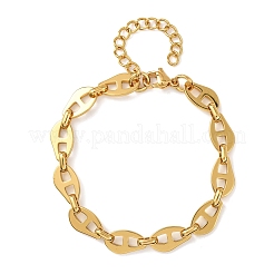 Bracelets à maillons marins en acier inoxydable 304 pour femmes&nbsp;BJEW-F536-20G