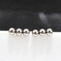 Устойчивые к потускнению серьги-гвоздики из нержавеющей стали 201 с горизонтальной перекладиной и булавкой из нержавеющей стали 316 для женщин&nbsp;STAS-K238-01P