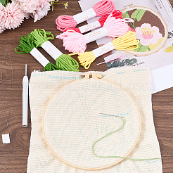 Наборы для самостоятельной вышивки иглой для начинающих&nbsp;DIY-WH20013-88B