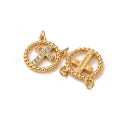 Подвески из нержавеющей стали 304 со стразами STAS-U061-10G